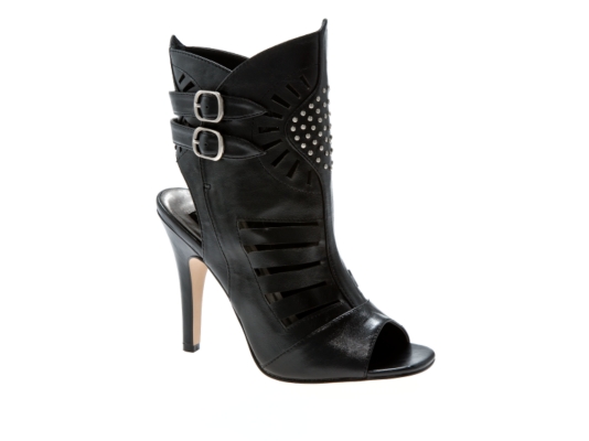 SM Luxe Trump Studded Cut Out Bootie