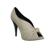 SM Luxe Spice Leather Knot Pump