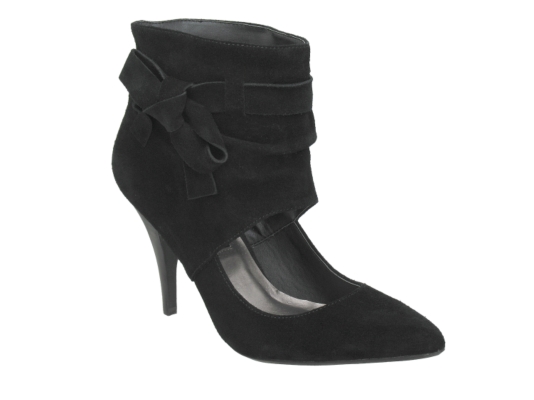SM Luxe Kiss Suede Bootie Pump