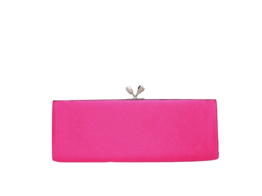 Lulu Townsend Satin Rectangle Clutch