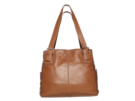 Audrey Brooke Leather Tote