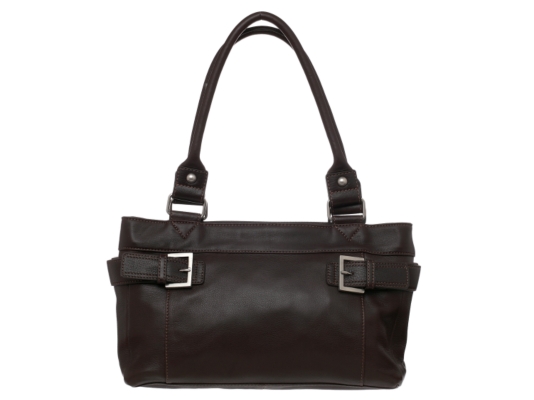 Audrey Brooke Leather Satchel