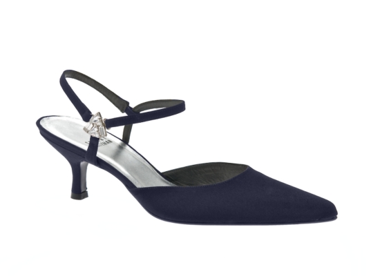 Stuart Weitzman Trianglo Fabric Slingback Pump