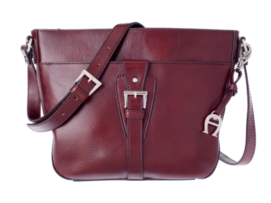 Etienne Aigner Salerno Leather Small Bucket Bag
