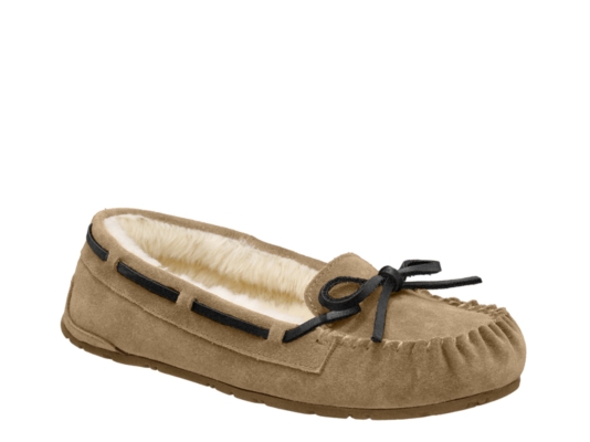 Self Esteem Lizzy Fleece Lined Suede Moccasin