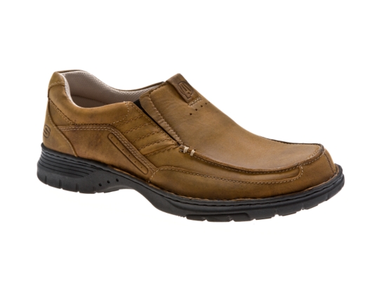 Skechers Men's Dexterity Leather Slip-On