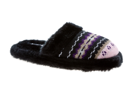Poppie Jones Fair Isle Knit Slipper