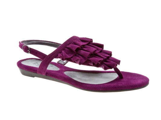 BCBG Paris Juno Suede Sandal