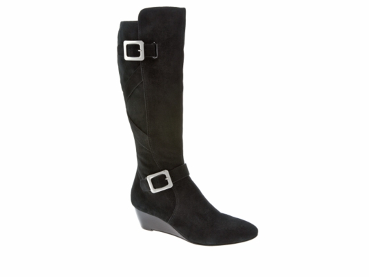 JONES NEW YORK Admire Suede Wedge Boot