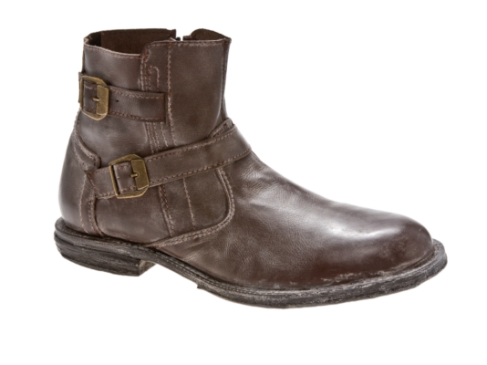 BED:STU Flank Distressed Leather Ankle Boot