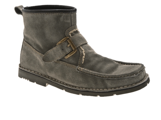 BED:STU Pitkin Washed Suede Buckle Boot