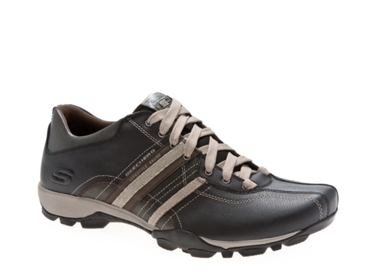 Skechers Men's Urban Tread- Refresh Leather Sneaker