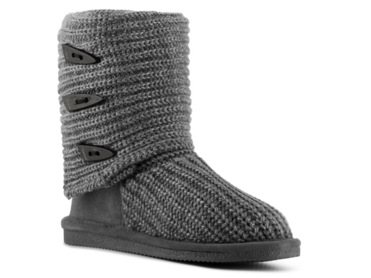 bearpaw knit tall boot