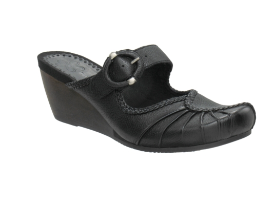 Bare Traps Mary Jane Leather Clog