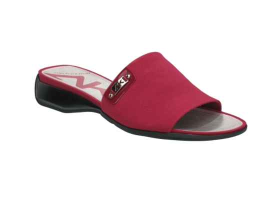 AK Anne Klein Keelin Fabric Slide