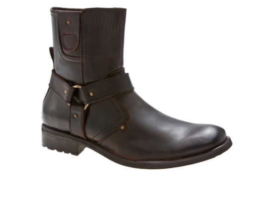 SM Men's Lasso Leather Harness Boot