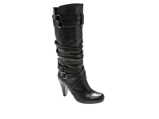 Two Lips Vader Leather Slouch Boot