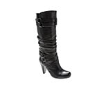 Two Lips Vader Leather Slouch Boot