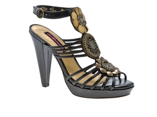 Dollhouse Lucca Jeweled Platform Sandal