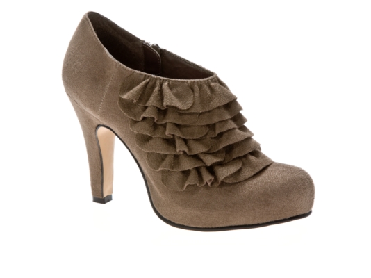 Madden Girl Raleigh Ruffled Platform Bootie