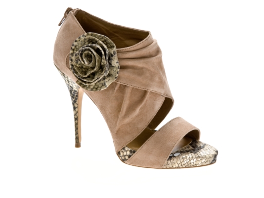 SM Luxe Delia Platform Flower Bootie