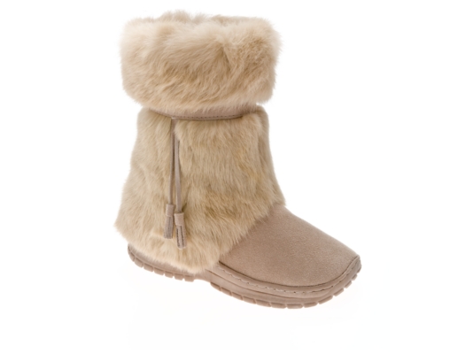 Bearpaw Women's Sonjo Suede and Fur Winter Boot