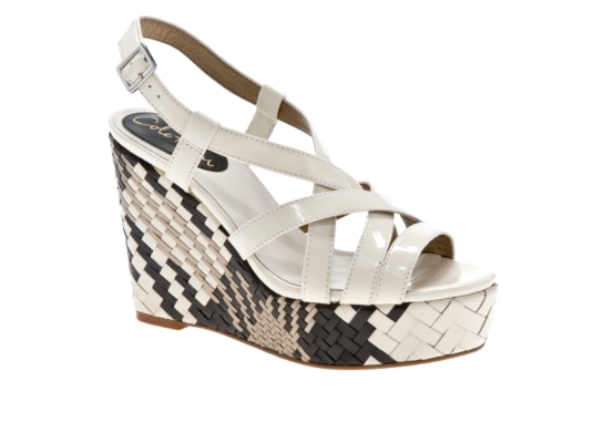 Cole Haan Air Genevieve Patent Wedge Sandal