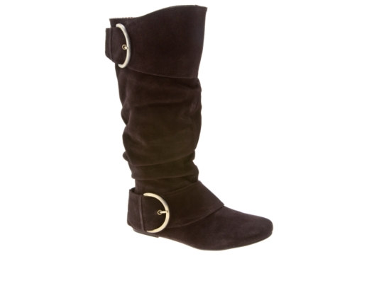 Naughty Monkey Cool for School Flat Suede Boot