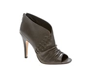 SM Luxe Tinge Rouched Leather Bootie