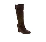 MIA Biscuit Suede Wedge Boot