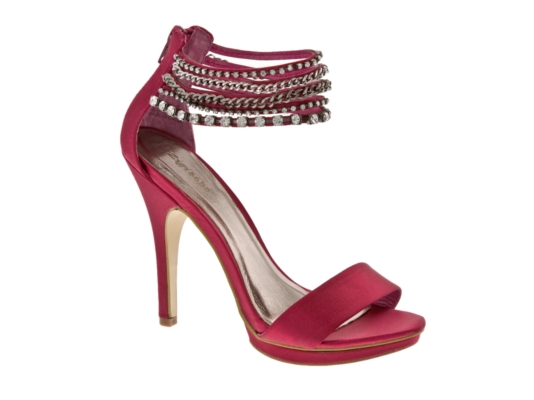 Zigi Soho Jeweled Satin Platform Sandal