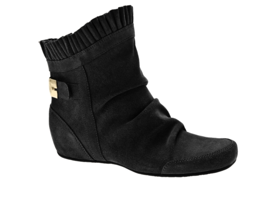 Original Dr. Scholl's Crown Suede Ankle Bootie