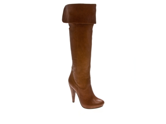 N.Y.L.A. Retusa Leather Over the Knee Platform Boot