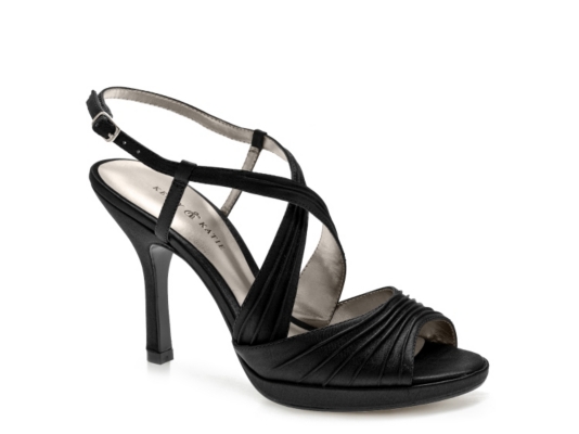 Kelly & Katie Romeo Satin Platform Evening Sandal