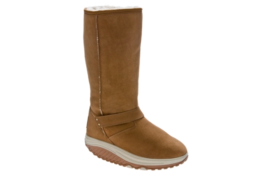 Skechers Women's Shape-Ups One Strap Fur Lined Boot