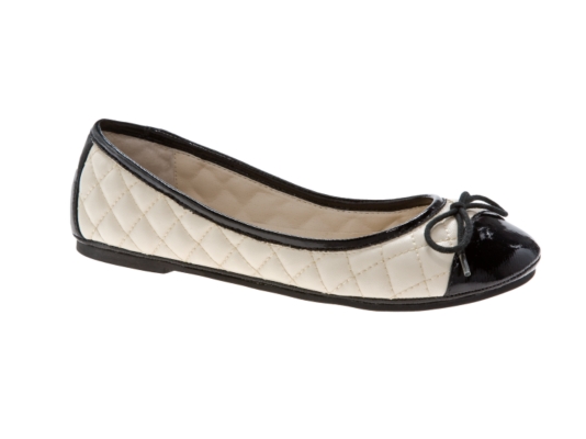 SM Women's Capps Quilted Ballet Flat