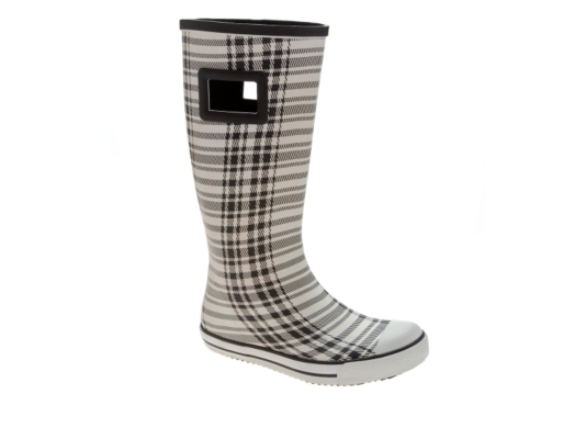 Dirty Laundry Dicey Plaid Rain Boot