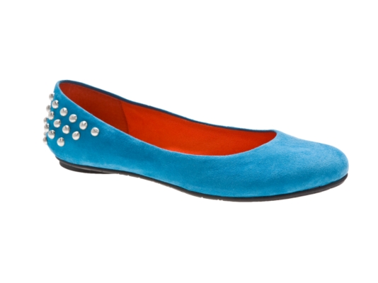 JS by Jessica Abigail X Suede Ballet Flat