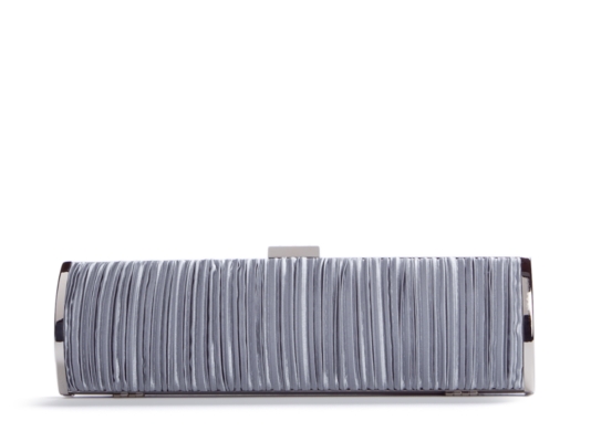 Lulu Townsend Bunched Satin Clutch