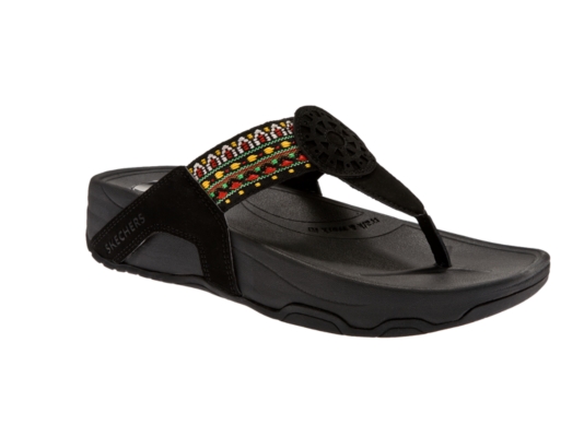 Skechers Women's Tone-Ups Meow Flip Flop