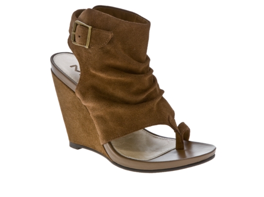 MIA Maiden Suede Wedge Sandal