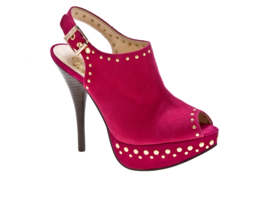 N.Y.L.A. Slinger Peep Toe Platform