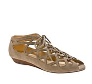 Mia Botticelli Suede Lace Up Wedge