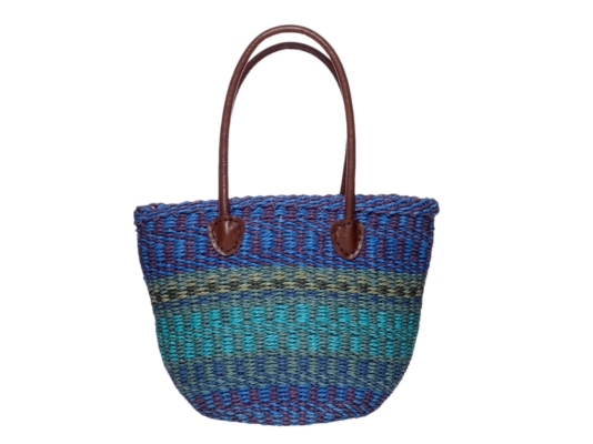 Poppie Jones Large Straw Shopper