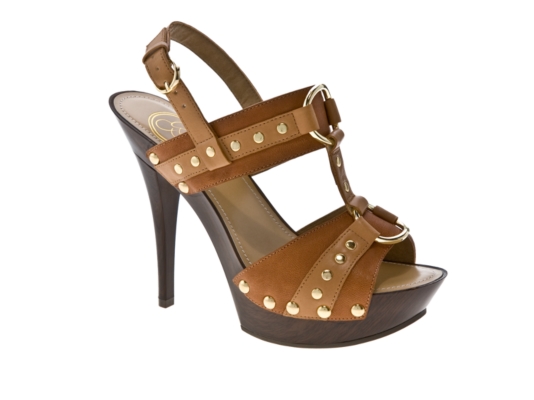 JS by Jessica Georgetex Platform Sandal