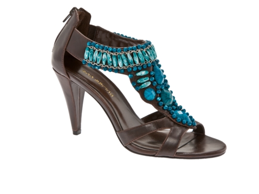 Ann Marino Habanera Jeweled Sandal