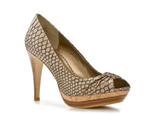 Moda Spana Phila Embossed Snake Pump