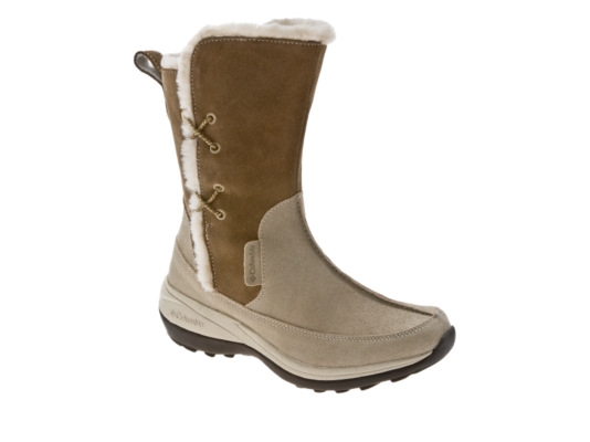 Columbia Delancey Water Resistant Suede Winter Boot