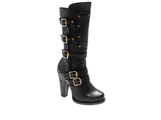 Dollhouse Nikita Strappy Platform Motocycle Boot