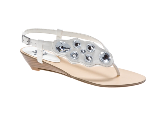 Miss Me Molly 8 Jeweled Wedge Sandal